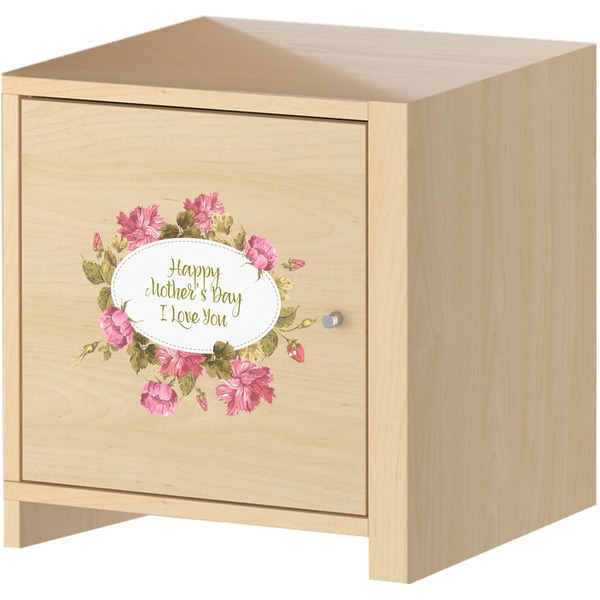Mother's Day Wall Graphic on Wooden Cabinet