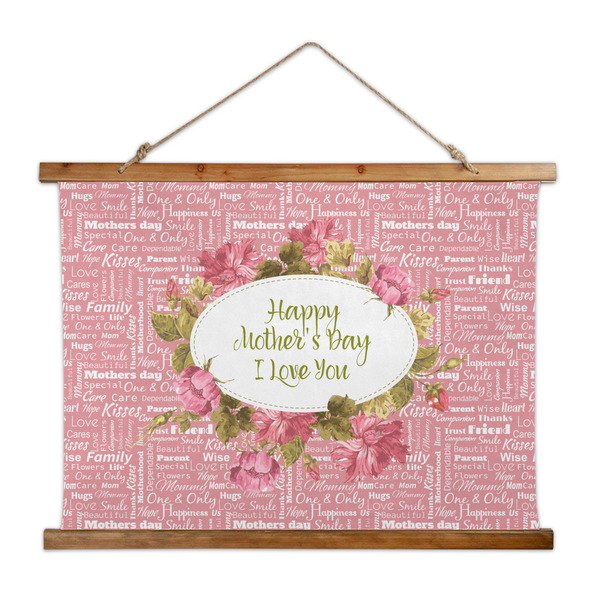 Custom Mother's Day Wall Hanging Tapestry - Wide
