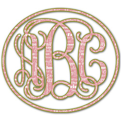 Mother's Day Monogram Decal - Small