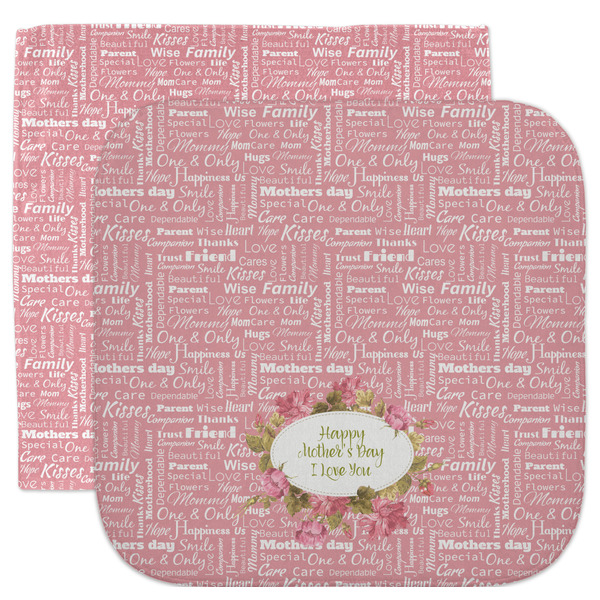 Custom Mother's Day Facecloth / Wash Cloth (Personalized)