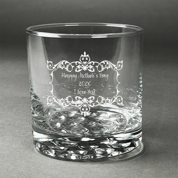Custom Mother's Day Whiskey Glass - Engraved