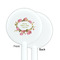 Mother's Day White Plastic 5.5" Stir Stick - Single Sided - Round - Front & Back