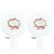 Mother's Day White Plastic 7" Stir Stick - Double Sided - Round - Front & Back
