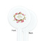 Mother's Day White Plastic 7" Stir Stick - Single Sided - Round - Front & Back