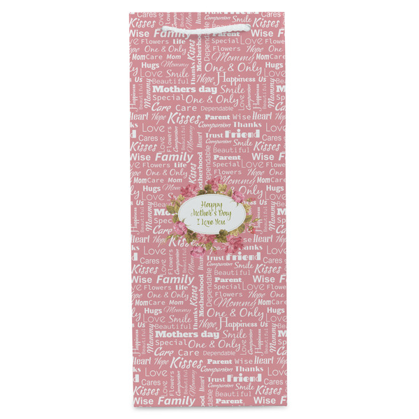 Mother's Day Wine Gift Bag - Matte - Front