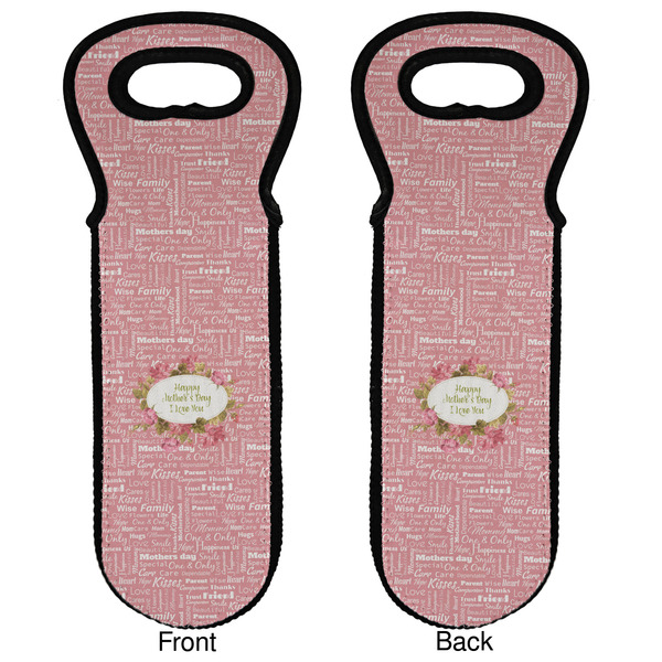 Mother's Day Wine Tote Front & Back