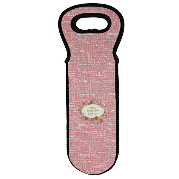Custom Mother's Day Wine Tote Bag