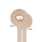 Mother's Day Wooden 6" Stir Stick - Round - Single Sided - Front & Back