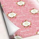Mother's Day Wrapping Paper Sheets - Single-Sided - 20" x 28"