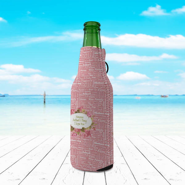 Mother's Day Zipper Bottle Cooler - LIFESTYLE