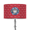 School Mascot 12" Drum Lamp Shade - Fabric (Personalized)