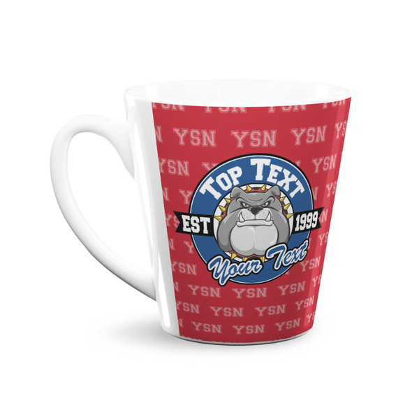 School Mascot 12 Oz Latte Mug - Front