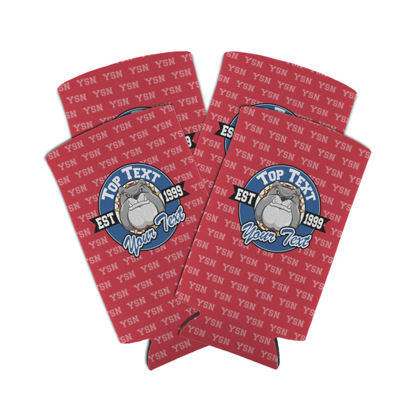 School Mascot 12oz Tall Can Sleeve - Set of 4 - MAIN