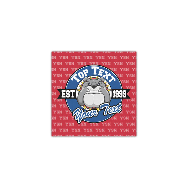 School Mascot 12x12 - Canvas Print - Front View