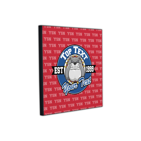 School Mascot 12x12 Wood Print - Angle View