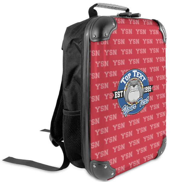 Custom School Mascot Kids Hard Shell Backpack (Personalized)