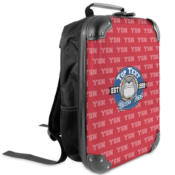 Custom School Mascot Kids Hard Shell Backpack (Personalized)