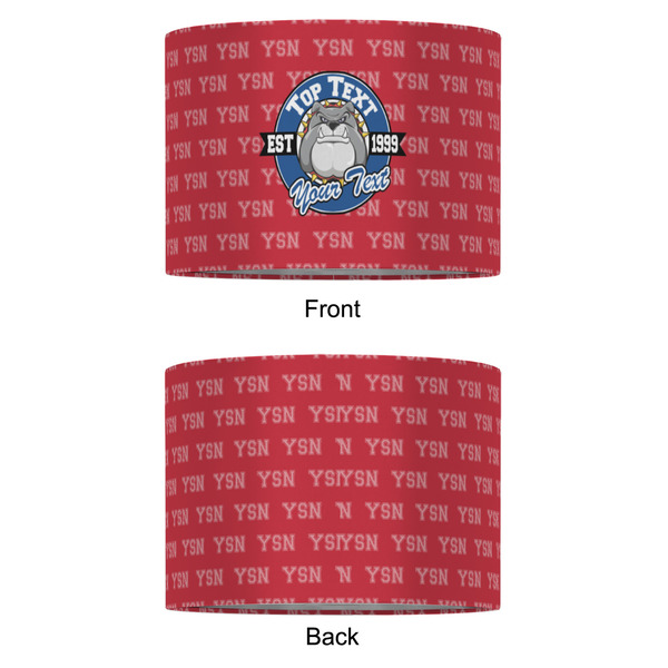 School Mascot 16" Drum Lampshade - APPROVAL (Fabric)