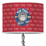 School Mascot Drum Lamp Shade (Personalized)