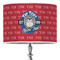 School Mascot 16" Drum Lampshade - ON STAND (Poly Film)