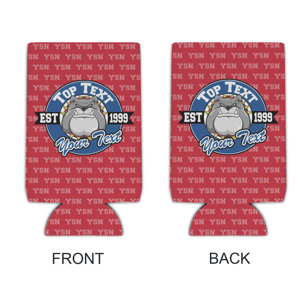 School Mascot 16oz Can Sleeve - APPROVAL