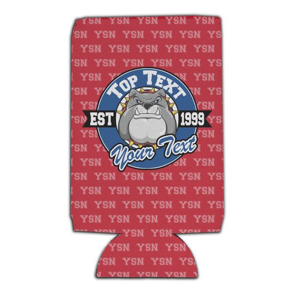 School Mascot 16oz Can Sleeve - Set of 4 - FRONT