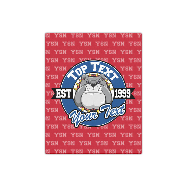 School Mascot 16x20 - Canvas Print - Front View