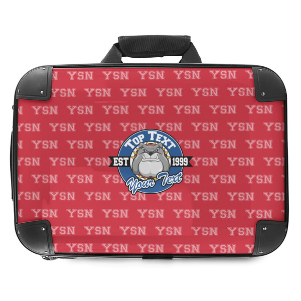 Custom School Mascot Hard Shell Briefcase - 18" (Personalized)