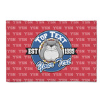School Mascot 2' x 3' Indoor Area Rug (Personalized)