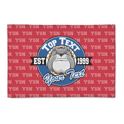 School Mascot Patio Rug (Personalized)