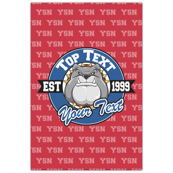 School Mascot 20x30 - Canvas Print - Front View