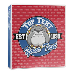 School Mascot 3-Ring Binder (Personalized)