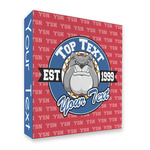School Mascot 3 Ring Binder - Full Wrap - 2" (Personalized)