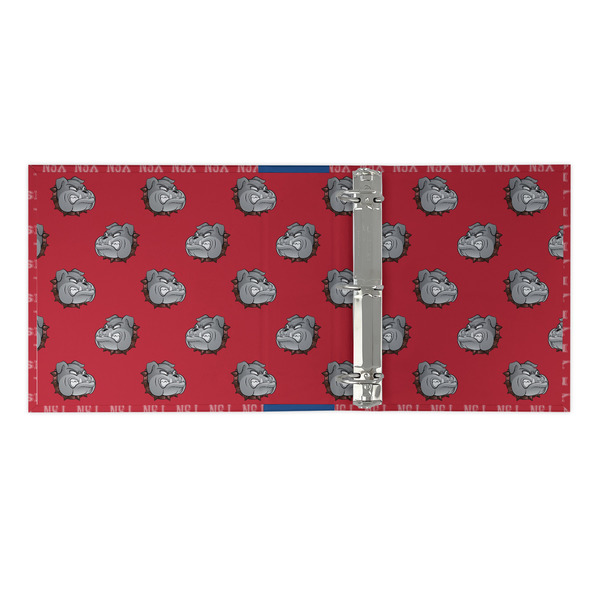 School Mascot 3 Ring Binders - Full Wrap - 2" - OPEN INSIDE
