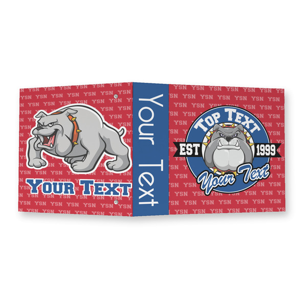 School Mascot 3 Ring Binders - Full Wrap - 2" - OPEN OUTSIDE