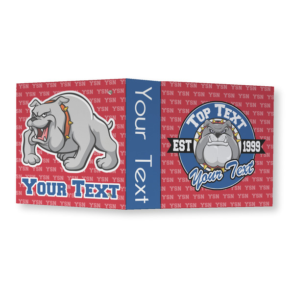 School Mascot 3 Ring Binders - Full Wrap - 3" - OPEN OUTSIDE