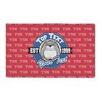 School Mascot 3' x 5' Indoor Area Rug (Personalized)