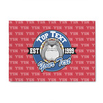 School Mascot 4' x 6' Indoor Area Rug (Personalized)