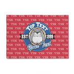 School Mascot 4' x 6' Patio Rug (Personalized)