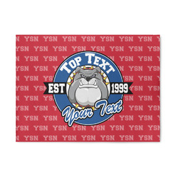 School Mascot Area Rug (Personalized)