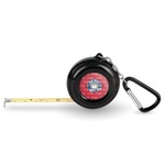 School Mascot Pocket Tape Measure - 6 Ft w/ Carabiner Clip (Personalized)