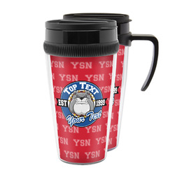 School Mascot Acrylic Travel Mug (Personalized)