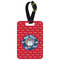 School Mascot Metal Luggage Tag w/ Name or Text