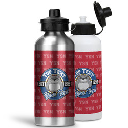 School Mascot Water Bottles - 20 oz - Aluminum (Personalized)