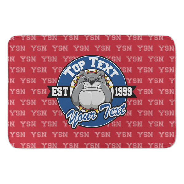 Custom School Mascot Anti-Fatigue Kitchen Mat (Personalized)