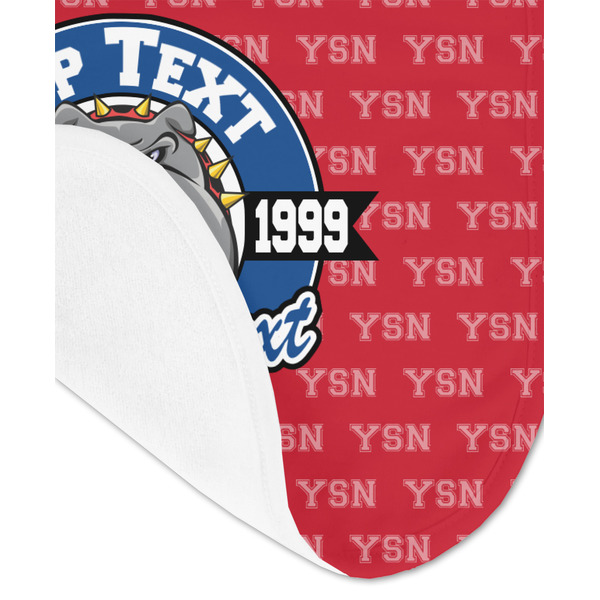 School Mascot Baby Bib - AFT detail