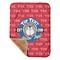 School Mascot Sherpa Baby Blanket - 30" x 40" w/ Name or Text