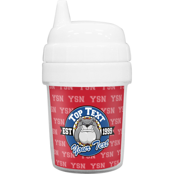 Custom School Mascot Baby Sippy Cup (Personalized)