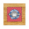 School Mascot Bamboo Trivet with 6" Tile - FRONT