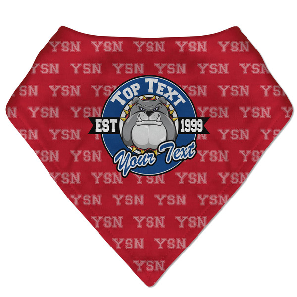 Custom School Mascot Bandana Bib (Personalized)